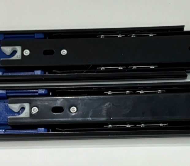 RAY TRƯỢT BI 3 TẦNG NHẤN MỞ QC 200-500MM -PT