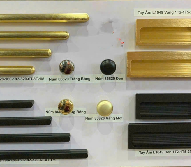 TAY NẮM CỬA - TỦ