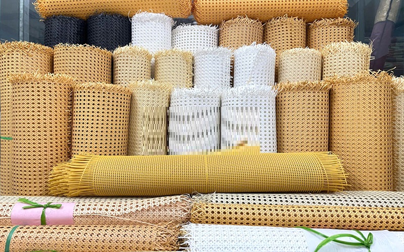 mây mắt cáo nhựa giả mây