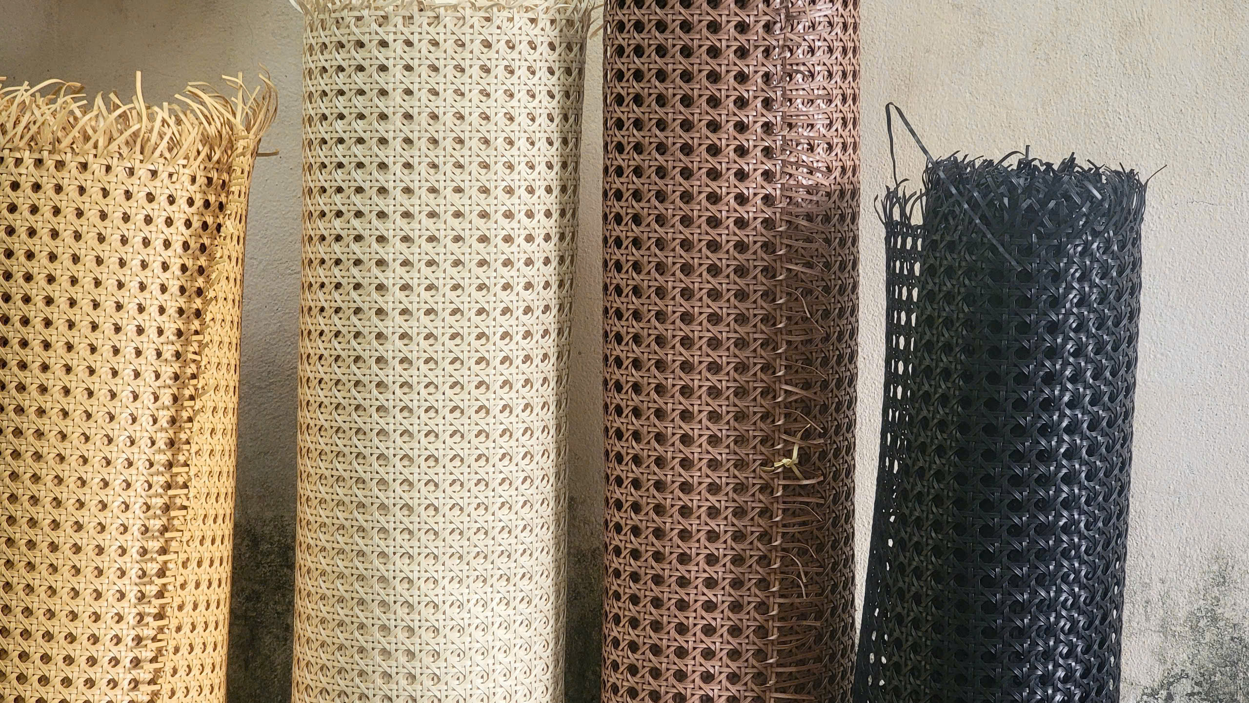 mây mắt cáo nhựa giả mây